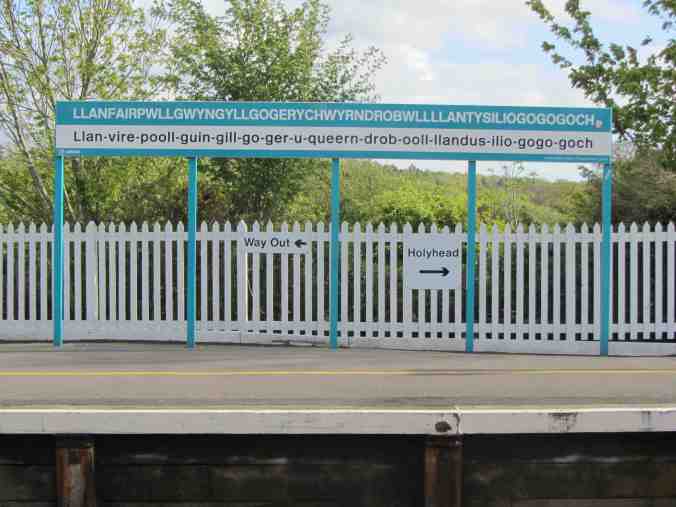 Llanfair PG, Anglesey - with handy pronunciation guide