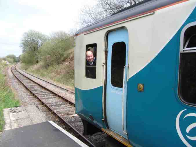 Sugar Loaf - cheery train driver